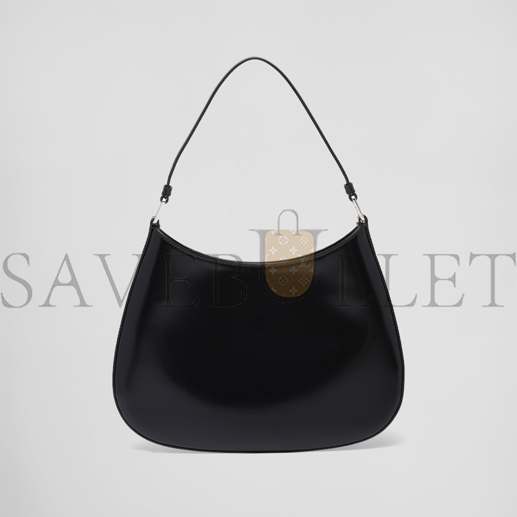 PRADA CLEO BRUSHED LEATHER SHOULDER BAG 1BC499 (27*22*6cm) PRADA CLEO BRUSHED LEATHER SHOULDER BAG 1BC499 (27*22*6cm)